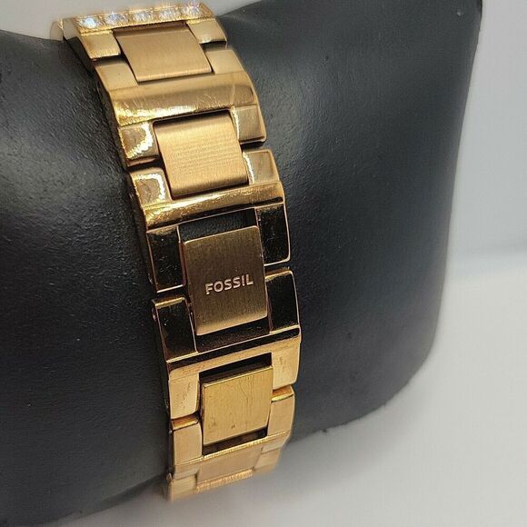 Fossil Jesse ES3020 Women's Stainless Steel Rose Gold Analog Quartz Watch BC63 - Picture 6 of 11